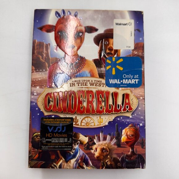 Other - Cinderella: Once Upon a Time... in the West! [DVD] Disc Tested, Working